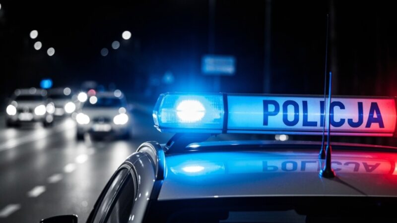 Zatrzymany za brutalną awanturę z partnerką na ulicy