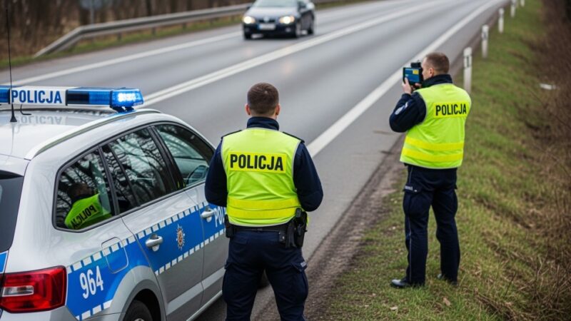 Kurierzy na celowniku: kontrole drogowe w Piszach
