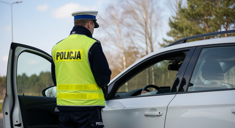 Pijany kierowca uciekał po kolizji, zatrzymana przez policjantkę po służbie