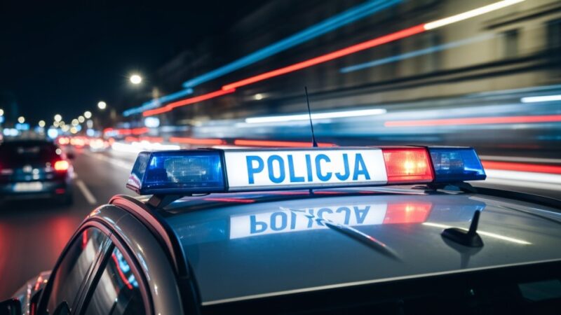 Sąsiad przyłapany na kradzieży drewna dzięki kamerom monitorującym