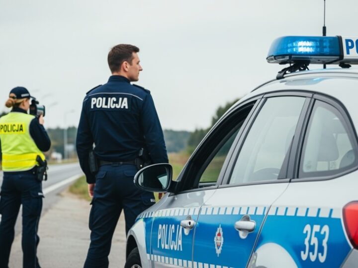 Bezpieczne Święta Wielkanocne na drogach Pisza: Policja zarejestrowała 11 zdarzeń